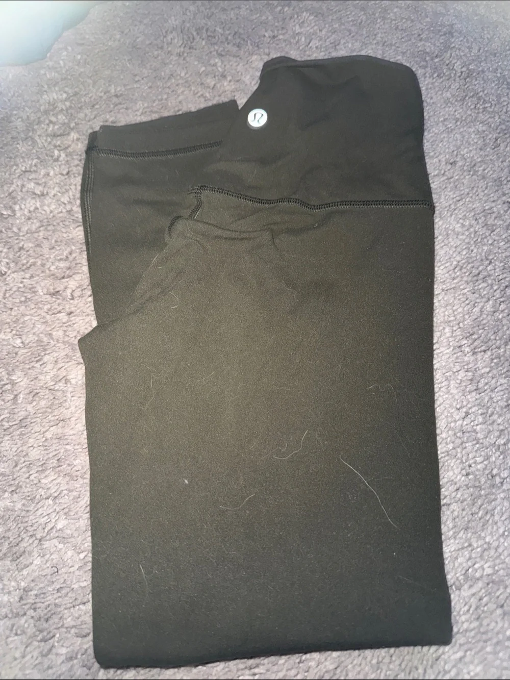 lululemon athletica Kids Black Performance Leggings